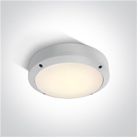 Aplique LED pared ONE LIGHT 67442/W/W blanco 10w 3000K IP54