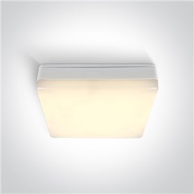Aplique LED pared ONE LIGHT 67424B/W/W blanco 20w 3000K IP54