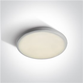 Plafon LED superficie ONE LIGHT 67368/W/C blanco 18w 4000K IP54
