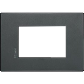 Marco embellecedor Bticino HW4803XN Axolute Air 3 modulos Eclipse