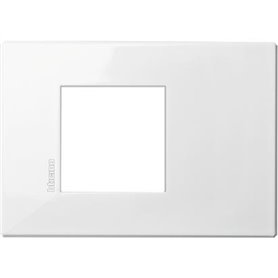 Marco embellecedor Bticino HW4819HD Axolute Air 2 modulos Blanco