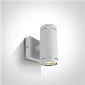Aplique exterior pared ONE LIGHT 67130/W blanco IP54