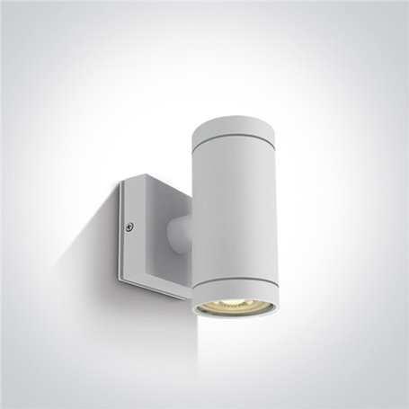 Aplique exterior pared ONE LIGHT 67130/W blanco IP54