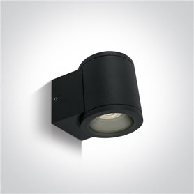 Aplique exterior pared ONE LIGHT 67400A/B negro IP54