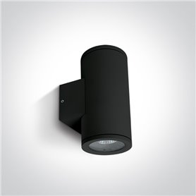 Aplique exterior pared ONE LIGHT 67400B/B negro IP54