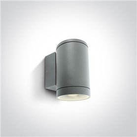 Aplique exterior pared ONE LIGHT 67400D/G gris IP65