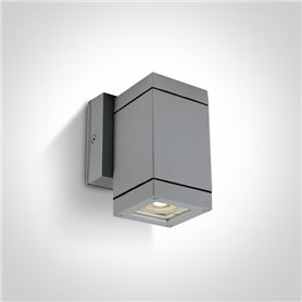 Aplique exterior pared ONE LIGHT 67130F/G gris IP54