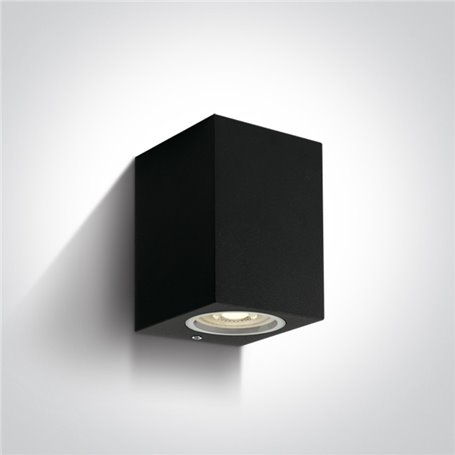 Aplique exterior pared ONE LIGHT 67426/B negro IP65