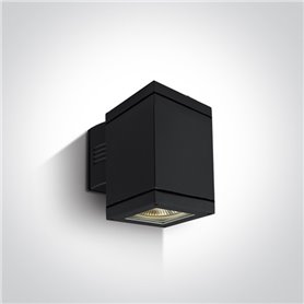 Aplique exterior pared ONE LIGHT 67132F/B negro IP54