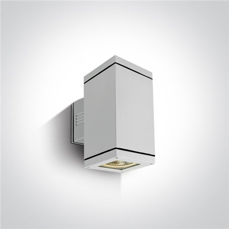 Aplique exterior pared ONE LIGHT 67132A/W blanco IP54