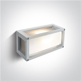 Aplique vintage exterior pared ONE LIGHT 67420/W blanco IP54