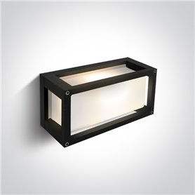 Aplique vintage exterior pared ONE LIGHT 67420/B negro IP54