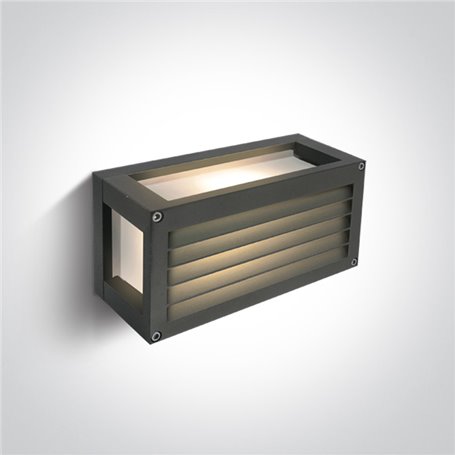 Aplique vintage exterior pared ONE LIGHT 67420A/AN antracita IP54