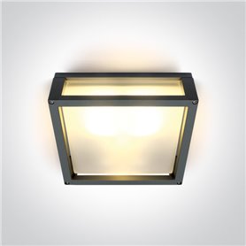 Aplique vintage exterior pared ONE LIGHT 67420B/AN antracita IP54