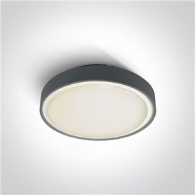 Plafon superficie ONE LIGHT 67280EA/AN antracita IP65