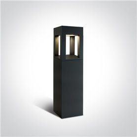Baliza LED exterior ONE LIGHT 67506/AN/W antracita 22w 3000K IP65