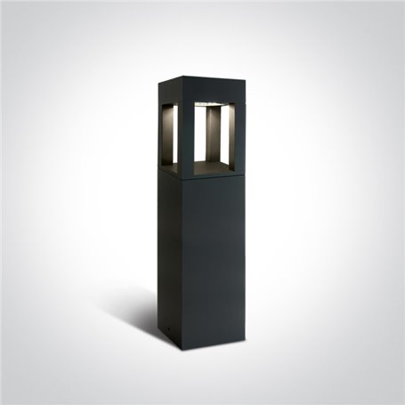 Baliza LED exterior ONE LIGHT 67506/AN/C antracita 22w 4000K IP65