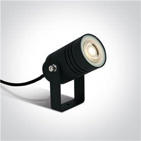 Proyector orientable exterior ONE LIGHT 67198G/B negro IP65