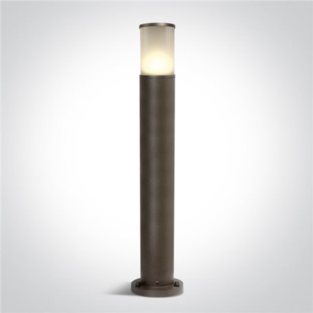 Baliza exterior ONE LIGHT 67102/BR marron IP54