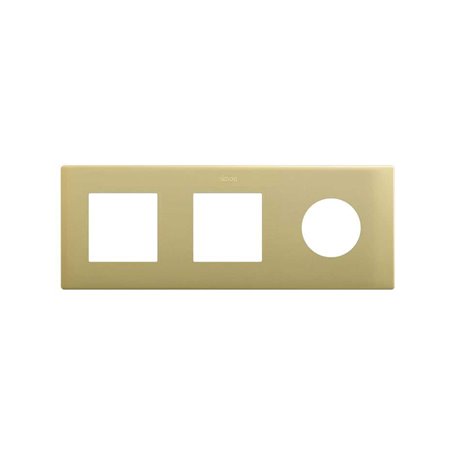 Marco Composicion 3 elementos, 2 modulos+clean Simon 27190630-097 Simon 270 Bronce
