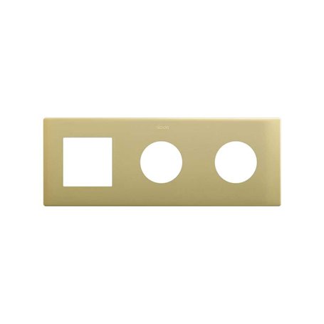 Marco Composicion 3 elementos, modulo+ 2 clean Simon 27193630-097 Simon 270 Bronce