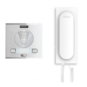 Kit portero electronico City veo Duox Plus Fermax 49212 2 lineas