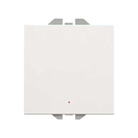 Interruptor unipolar piloto ancho Simon 20000102-090 Simon 270 Blanco