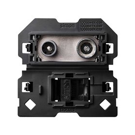Toma R-TV+ SAT intermedia + RJ45  SIMON 100 10000471-039