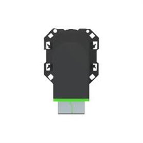 Conector fibra optica duplex SC/APC SIMON 100 10000546-238 negro mate