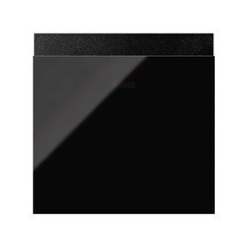 Tecla individual para tarjeta SIMON 100 10000078-138 Negro Brillo
