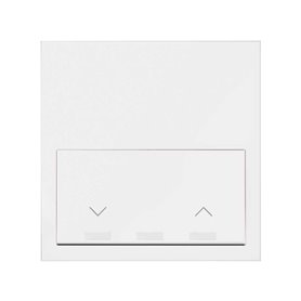 Kit frontal 1 elemento SIMON 100 interruptor persianas IO 10020116-230 Blanco Mate