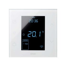 Termostato 10A IO SIMON 100 10000810-130 Blanco Brillo