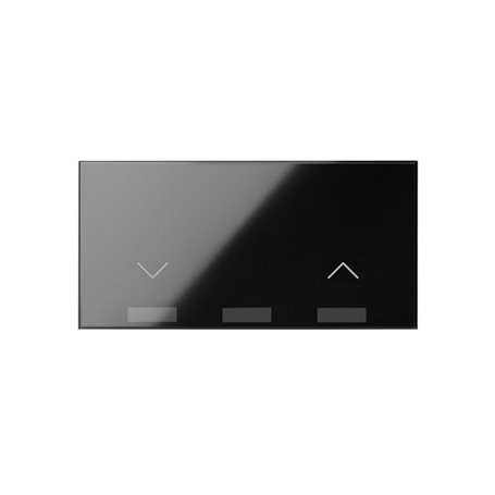 Tecla Master persianas IO Simon 100 10002181-138 con bateria Negro Brillo 