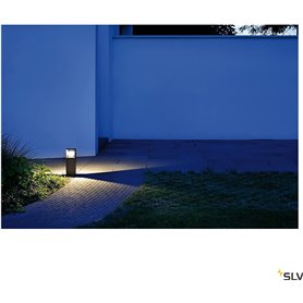 Baliza Led Jardin SLV LOGS 40 POLE 232115 Antracita