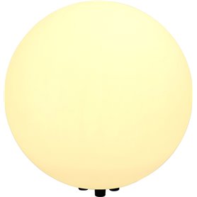 Luminaria de pie para exterior SLV ROTOBALL 50 227221 Blanco