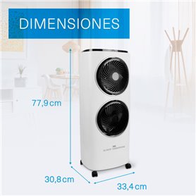 Climatizador Evaporativo portatil Elnur Gabarron 90920035 ultravioleta Briss UV