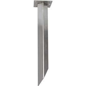 Accesorio pincho tierra SLV 227922 acero galvanizado
