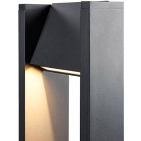 Baliza LED de pie para exterior SLV QUAD POLE 1003001 Antracita