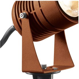 Proyector Led Jardin SLV SPIKE 1002203 oxido