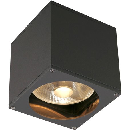 Luminaria superficie pared SLV BIG THEO WALL 229565 Antracita