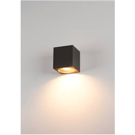 Luminaria superficie pared SLV BIG THEO WALL 229565 Antracita