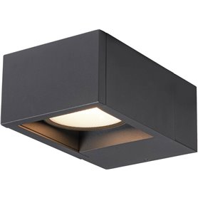 Luminaria Led superficie pared 15W SLV ESKINA FRAME WL 1004747 Antracita 
