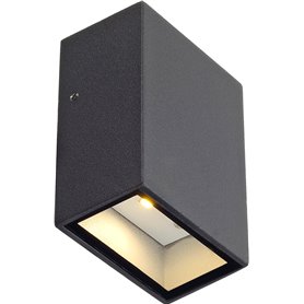 Aplique Led pared 4,6W SLV Quad 1 232465 Antracita mate