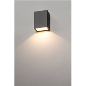 Aplique Led pared 4,6W SLV Quad 1 232465 Antracita mate