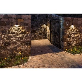 Aplique Led pared 4,6W SLV Quad 1 232465 Antracita mate
