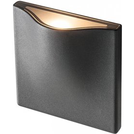 Luminaria led superficie pared SLV VILUA S 1002503 Antracita