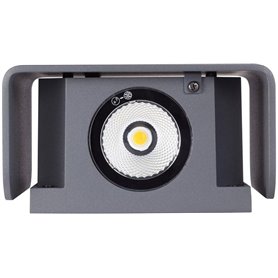 Luminaria Led superficie pared SLV MANA OUT 1002900 Antracita