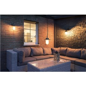 Luminaria superficie pared SLV MOLAT 1000820 Antracita