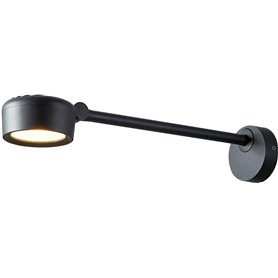 Luminaria Led superficie pared SLV ESKINA 1002905 Antracita