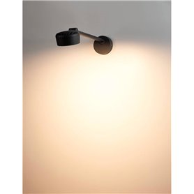 Luminaria Led superficie pared SLV ESKINA 1002905 Antracita